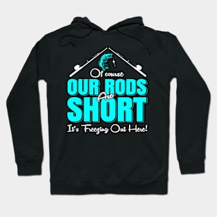 Fishing rods hobby river Hoodie